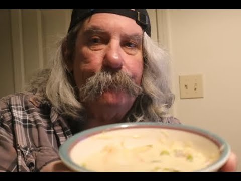 Having Creamy Shrimp Bisque ASMR