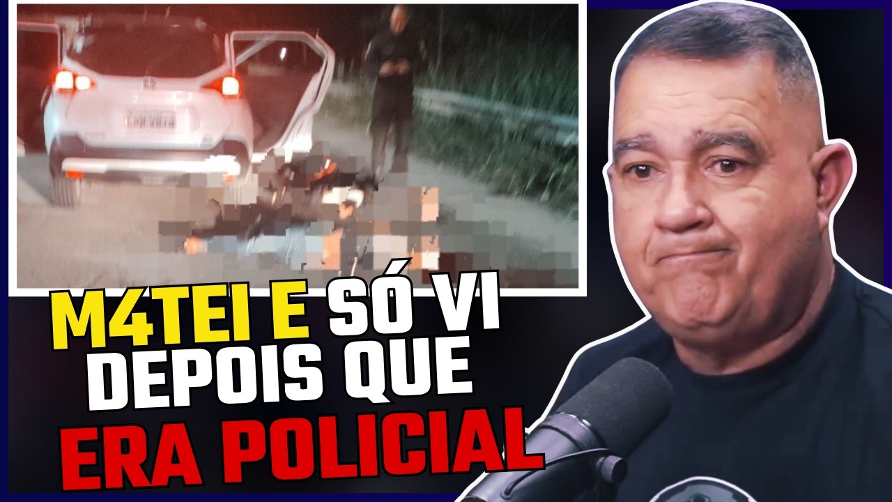 TROQUEI TIRO E SÓ DEPOIS SOUBE: ERA POLICIAL | SARGENTO CASTRO CONTA
