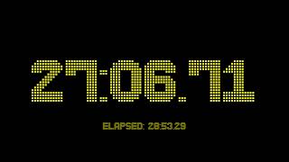 56 minutes and 0 seconds countdown timer with 2 fractional digits accuracy Profile