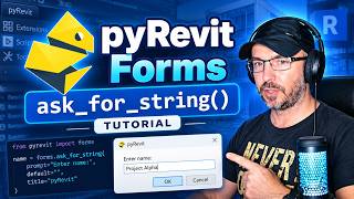 pyRevit Forms Tutorial - ask_for_string Explained