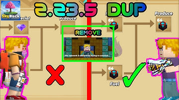 Found New Duplicate Glitch in the Skyblock(2.23.5) Blockman Go [2.23.5] #blockmango  #blockmangomods