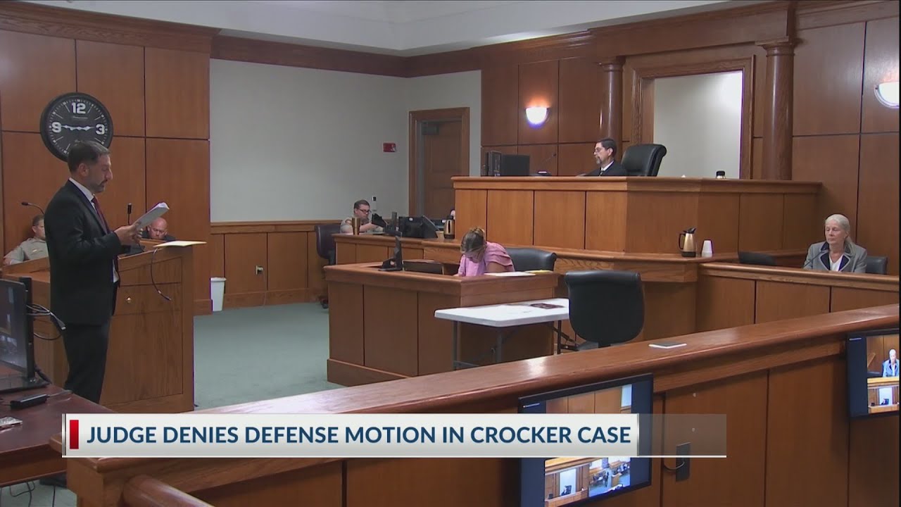 Judge denies defense motion in Crocker case