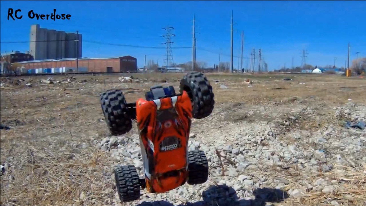 RC Overdose-Rustler VXL Free-Play (Badlands MX2.8s & Trenchers)(Real ...