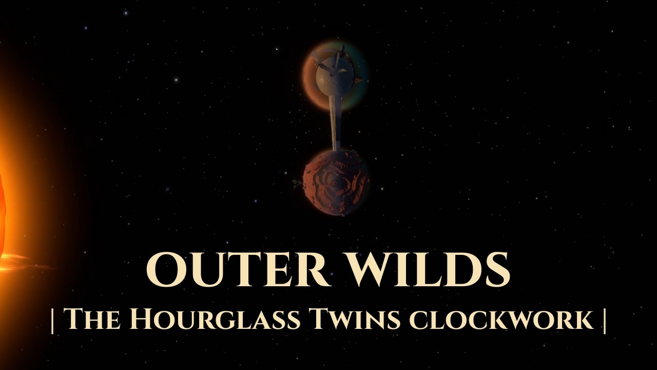 The Hourglass Twins clockwork - Outer wilds