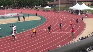 2019 LHSAA 5A Boys 800m Championship, LaDann Thomas (C.E. Byrd) State Champ