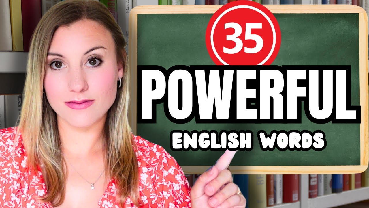 Level up your English with these POWERFUL Words - YouTube