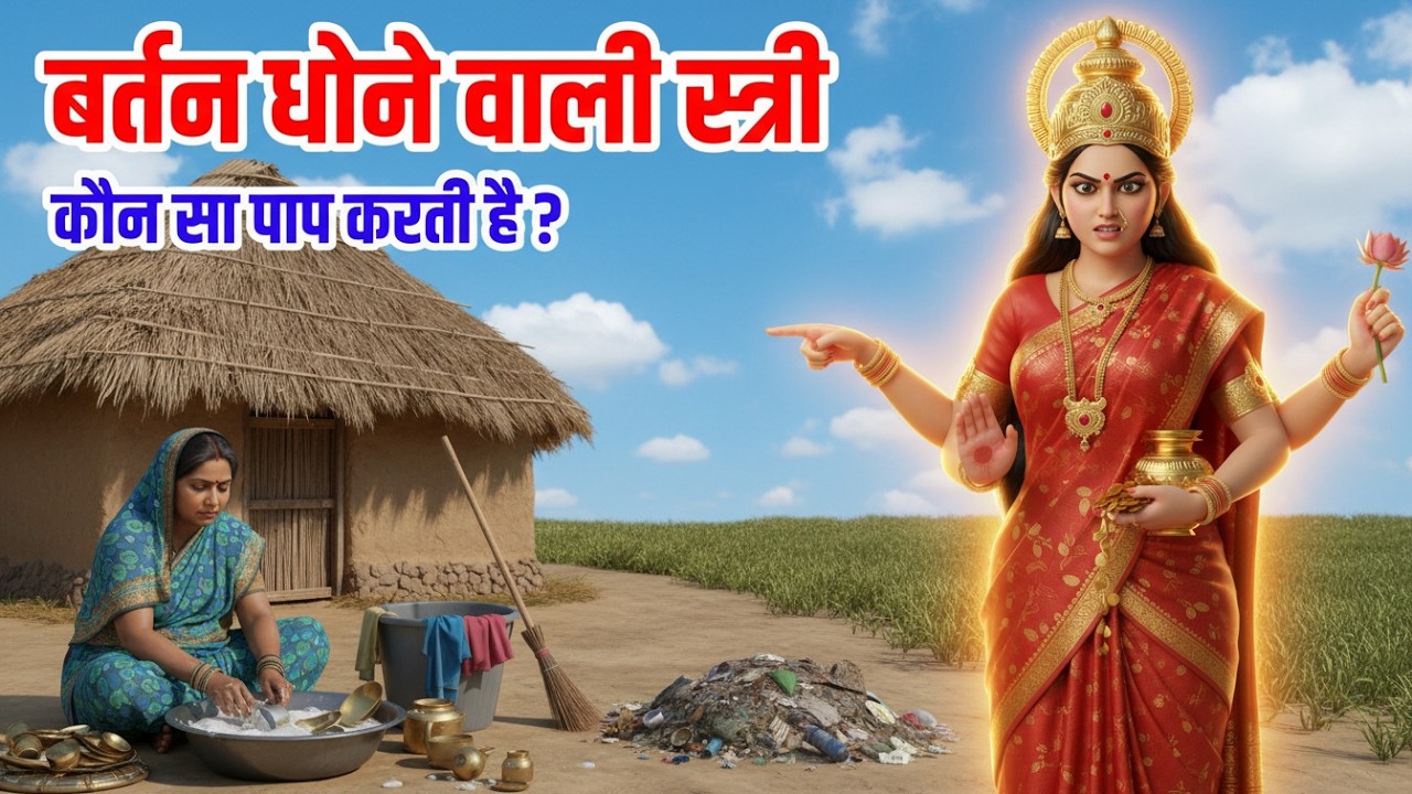 रोज बर्तन धोने वाली  स्त्री  कोन सा  पापा करती है|