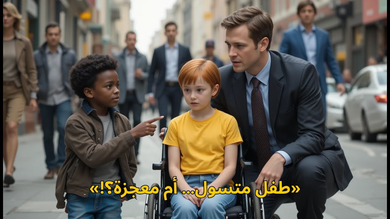 «سيدي… أستطيع أن أجعل ابنتك تمشي» | مليونير يهين طفلًا متسولًا… ثم يتجمّد عندما تظهر الحقيقة!