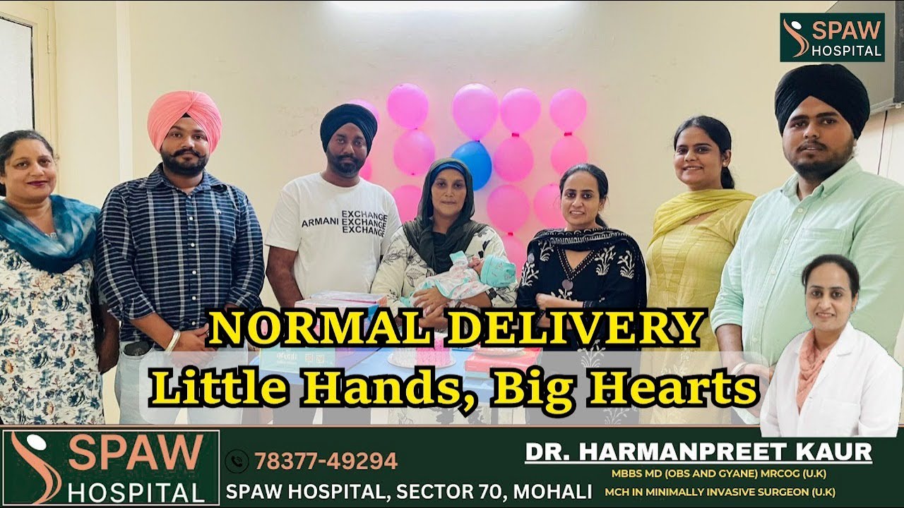 Trusted Maternity Care 👩‍🍼 | Delivery at Spaw Hospital Mohali