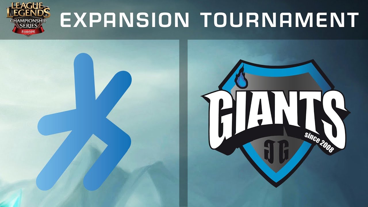 League of Legends - H2k Gaming vs. Giants - Game 2 - EU LCS Expansion Tournament