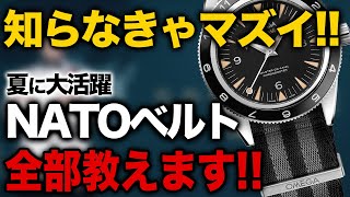 【徹底解説】夏に大活躍のNATOベルトについて解説しました