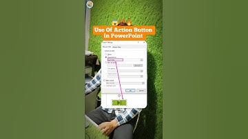 How to use Action button in PowerPoint 😱#amazing #how #explore #shorts #shortsfeed #viral #ytshorts