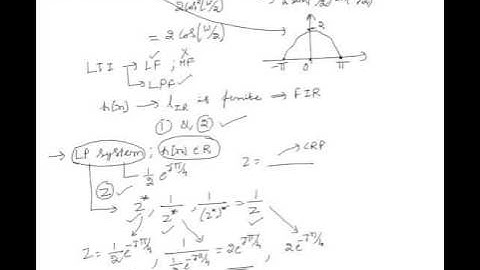 42  Frequency response of LTI systems  Diversified topics part 4
