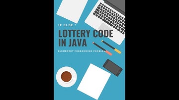 Lottery Code in Java # Easy Tutorials for beginners