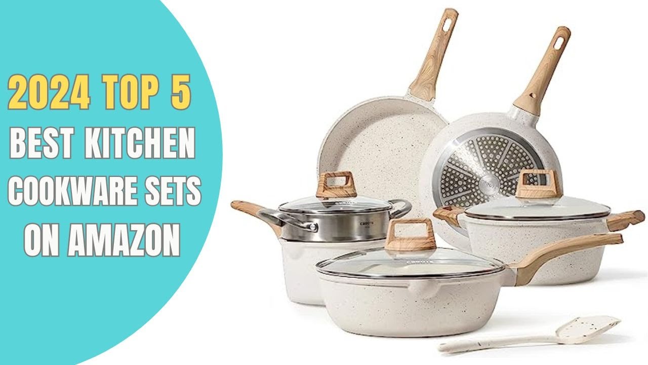 TOP 5 BEST KITCHEN COOKWARE SETS ON AMAZON IN 2025 YouTube