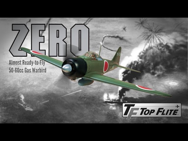 Spotlight: Top Flite Giant Scale Zero Gas ARF - YouTube