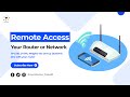 How to Remote Access Your Router or Network   TP Link