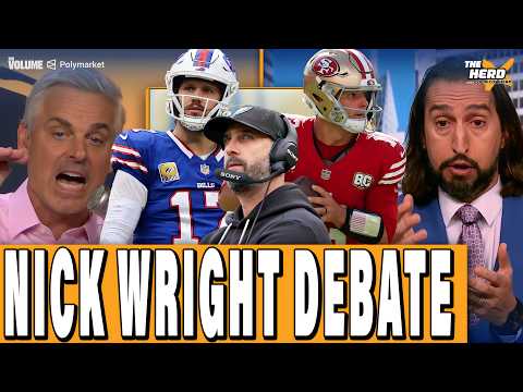 Nick Wright DEBATE: Josh Allen OVERRATED? Sirianni HOT SEAT? Brock Purdy for MVP? | Cowherd HERD NFL