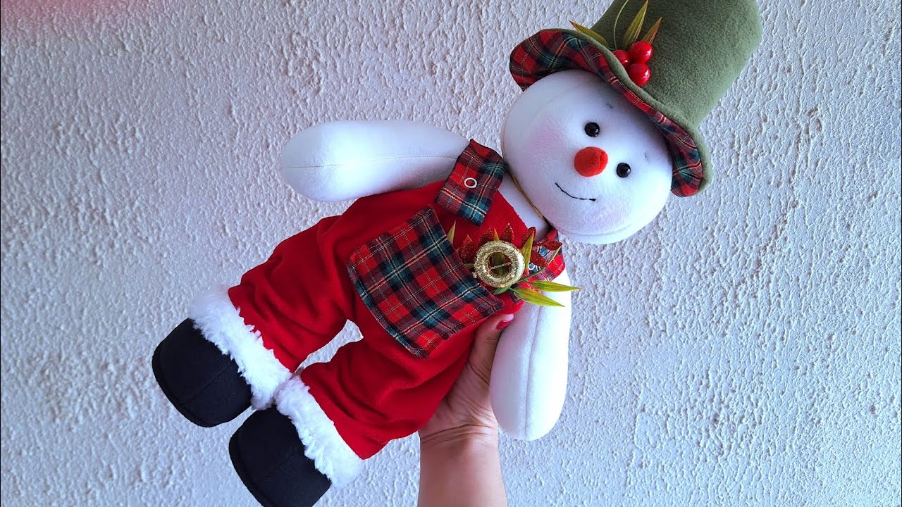 Molde de BONECO DE NEVE GRANDE 45 CM  , IDÉIA  GENIAL 🌟 PRA GANHAR DINHEIRO TRABALHANDO EM CASA
