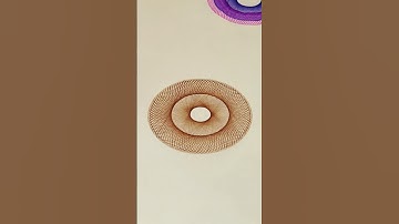 How many rotations did the pen make in total? 🤔  #Spirograph #satisfying #shorts #viral