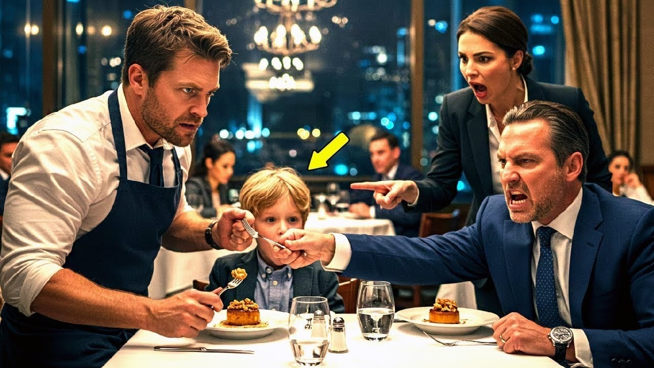 Alleinerziehender Kellner verliert Job – doch der CEO erscheint in einem Rolls Royce vor seiner Tü