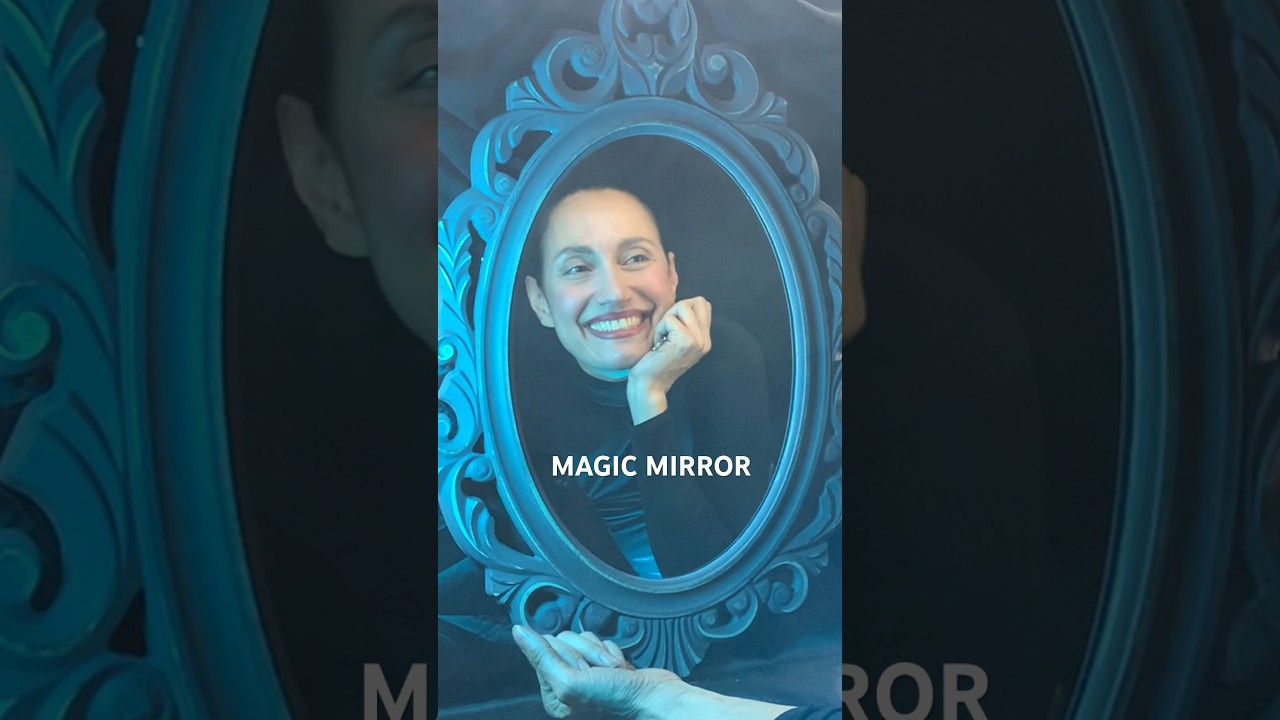 Behind the scenes “Snow White” Mirror Mirror 🪞