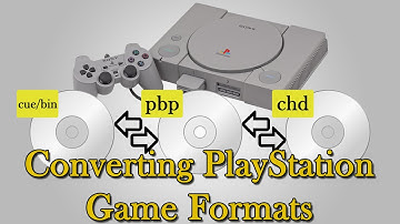 Converting PlayStation 1 Games Between Formats (cue/bin, pbp, chd)