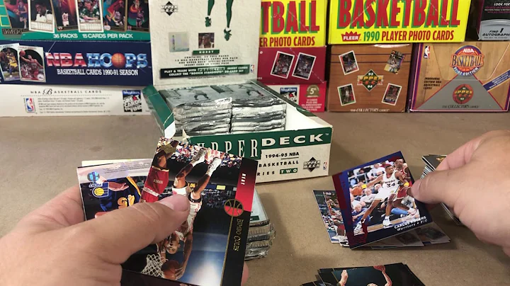 1994-95 Upper Deck Basketball Hobby Box. Big Jordan haul!