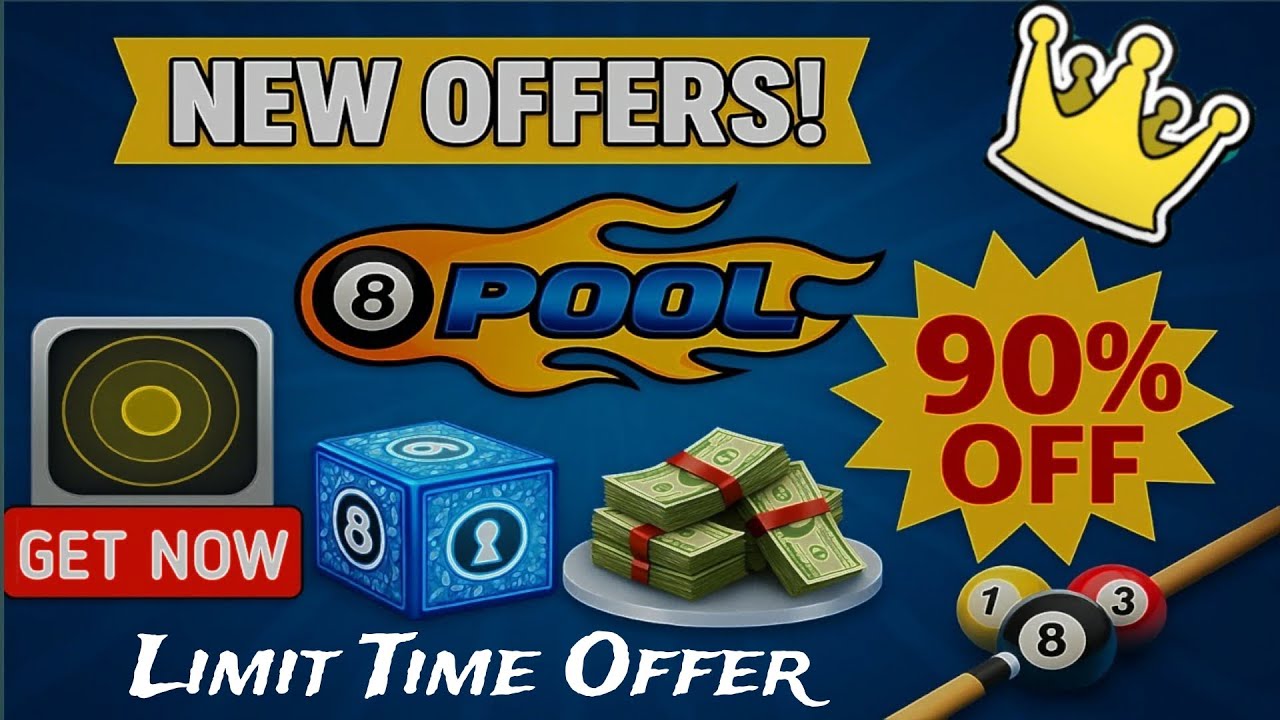 8 ball pool Cash Limit time offer Cheap price Contact namber description 