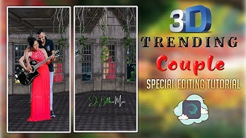 3D Trending Behind Object Status Video Editing || Alight Motion 4k Full Screen Moving Editing | A43