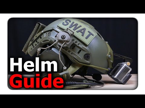 Video: Amerikanischer Ferngesteuerter Helm Für Montierte Leute
