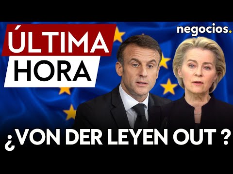 ÚLTIMA HORA: Macron mueve ya una alternativa a Von der Leyen. Mario Draghi sería el tecnócrata