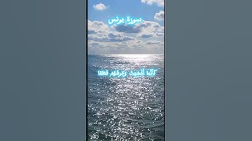 سورة يونس آيه ٢٧ surah yunus ayah 27