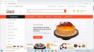 HOW TO MAKE AN ONLINE CAKE ORDERING WEBSITE|COMING SOON