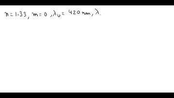 A soap film ( n=1.33 ) is contained within a rectangular wire frame. The frame is held vertically s…