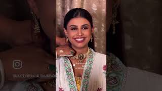 A beautiful Engagement look #indianbridalmakeup #makeuptutorial