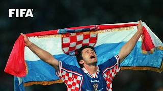 1minute Match  Croatia Vs Germany  1998 Fifa World Cup Quarterfinal