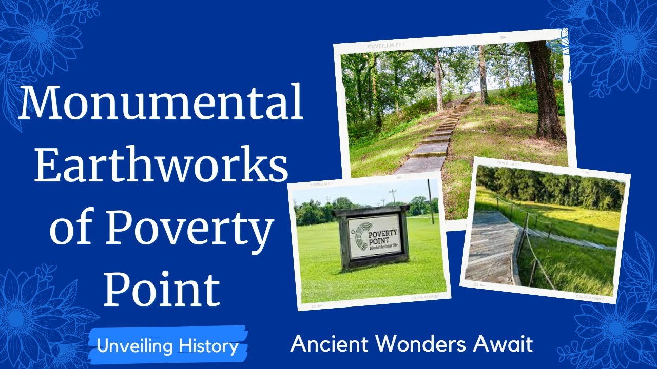 Travel Through Time: Poverty Point's Monumental Earthworks Explained ! Historic Earthworks