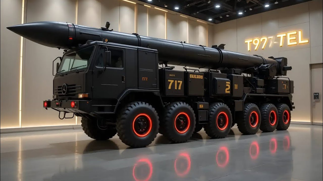 MAZ-7917 Topol-M TEL: The Massive Nuclear Missile Launcher Still Rolling in 2025