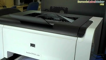 Laser Printer: For printing barcode labels