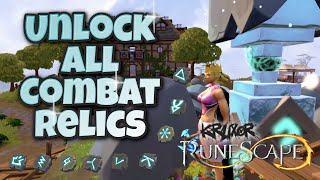 Unlocking All Combat Relic Powers 1-120 Guide - Runescape 3