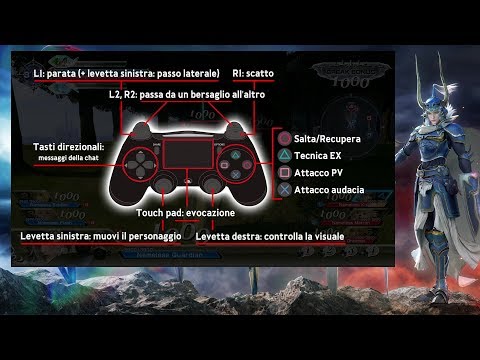 Dissidia Final Fantasy NT: Tutorial Video [Italiano]