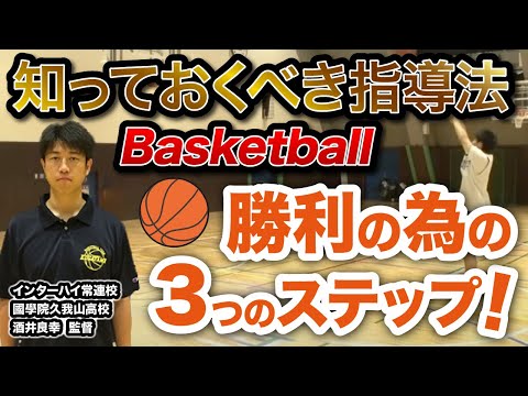 國學院久我山流】インサイド起点のハーフコートオフェンス／指導・監修