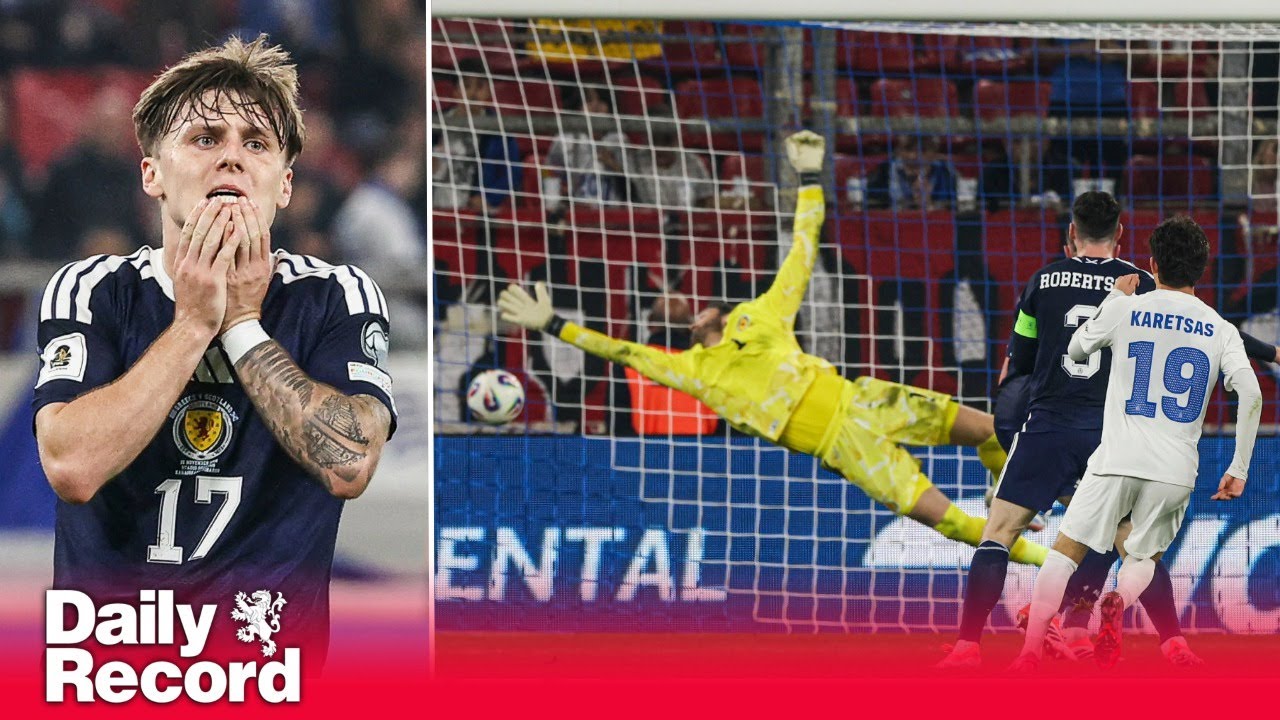 Greece 3 Scotland 2 - World Cup qualifier highlights as Greek tragedy swerved after Denmark disaster