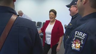 North Texas Woman Reunited With First Responders Who Saved Her Life