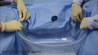 TUR urology surgical drape ( cathy@ferivd-medical.com )
