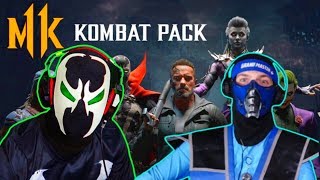 Famous SPAWN & Sub-Zero React - MORTAL KOMBAT 11 Kombat Pack 1 Trailer! | MK11 PARODY! Wealth