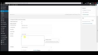 How to setup info box title and content (post/page)