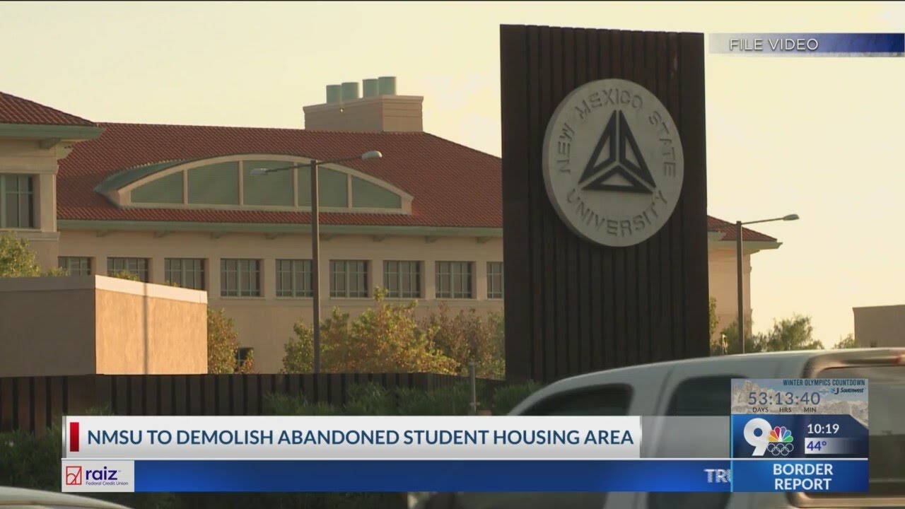 NMSU to demolish abandoned student housing area