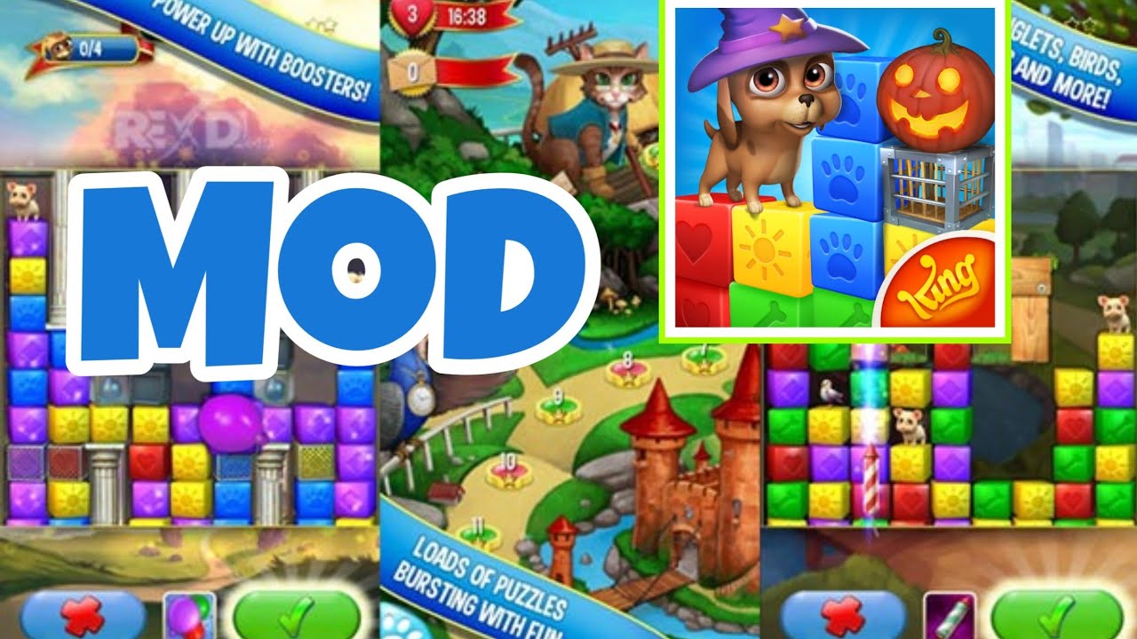 🔥UPDATED🔥Pet Rescue Saga Apk + Mod + (Mega Mod) for